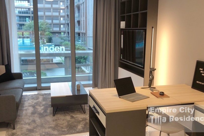 EMPIRE CITY 1 BEDROOM APARTMENT FOR LEASE – CONTEMPORARY DESIGN
